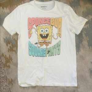 SpongeBob SquarePants Retro Med White T-Shirt
